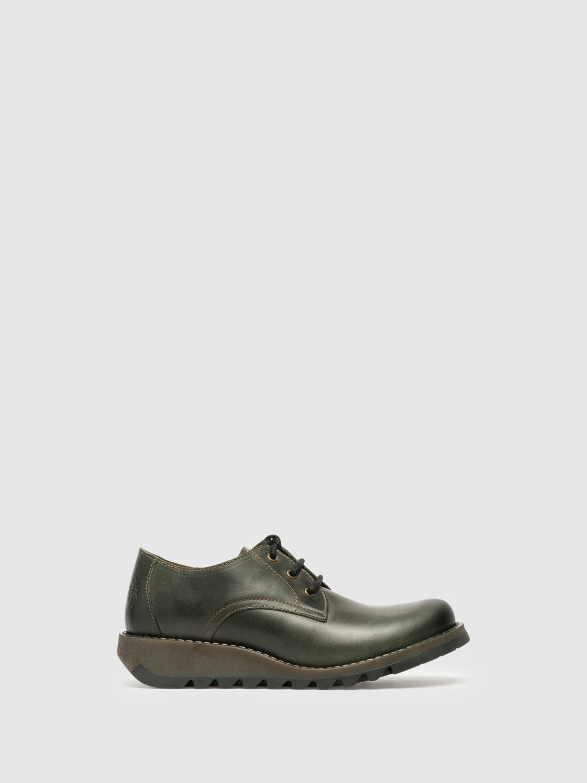 Fly London Green Derby Shoes